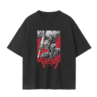[TMN] BLACK SWORDSMAN : Drop Shoulder Tee