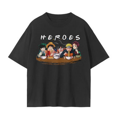 [TMN] HEROES : Drop Shoulder Tee
