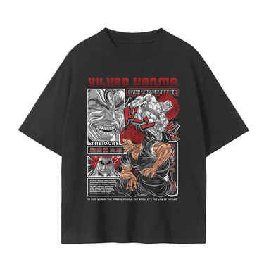[TMN] YUJIRO "THE OGRE" HANMA : Drop Shoulder Tee