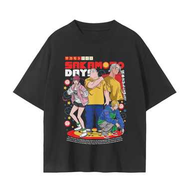 [TMN] SAKAMOTO CREW : Drop Shoulder Tee