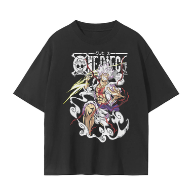 [TMN] LUFFY THUNDER : Drop Shoulder Tee