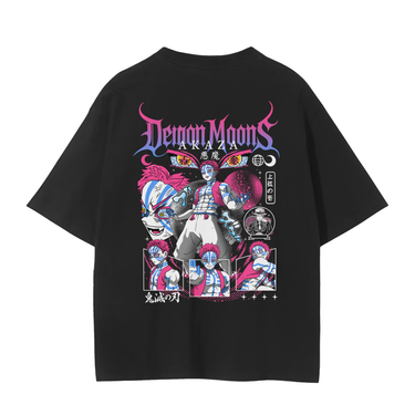 [TMN] AKAZA DEMON MOONS : Drop Shoulder Tee