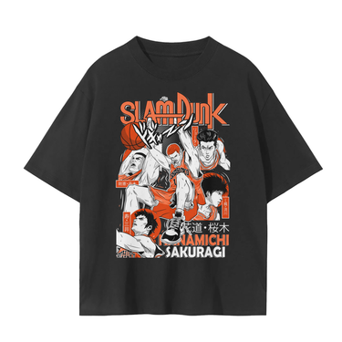 [TMN] HANAMICHI SAKURAGI : Drop Shoulder Tee