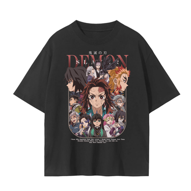 [TMN] DEMON SLAYER : Drop Shoulder Tee