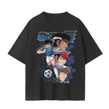 [TMN] CAPTAIN TSUBASA "JAPAN TEAM" : Drop Shoulder Tee