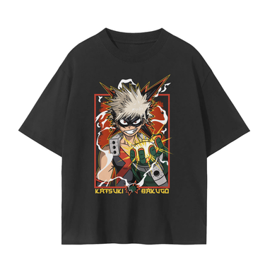 [TMN] BAKUGO MHA : Drop Shoulder Tee