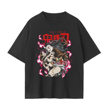[TMN] DEMON NEZUKO : Drop Shoulder Tee