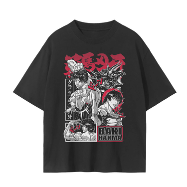 [TMN] BAKI HANMA : Drop Shoulder Tee