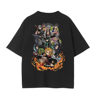 [TMN] HASHIRA KIMETSU NO YAIBA : Drop Shoulder Tee