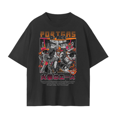 [TMN] ACE FIRE : Drop Shoulder Tee